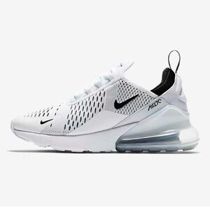 Nike Air Max 270 White and Black Sneakers